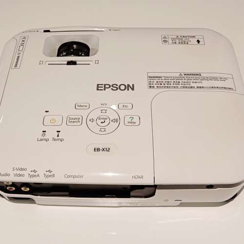 EPSON投影機EB-12X(留意內容）