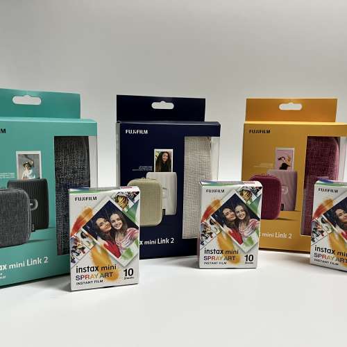 Fujifilm Instax Link 2 便㩗盒+ Spray Art 相紙