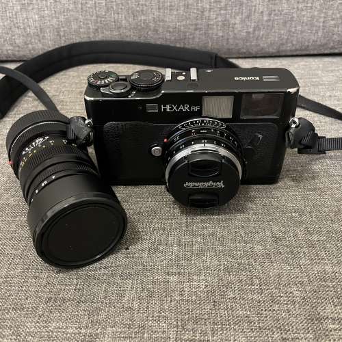 Konica Hexar RF+ Minolta 90 4 & Voigtlander 35 1.4