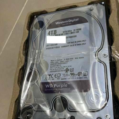 Western Digital 4TB SATA 6Gb/s SC HA500 - 二手或全新SSD/硬碟機, 電腦 - DCFever.com