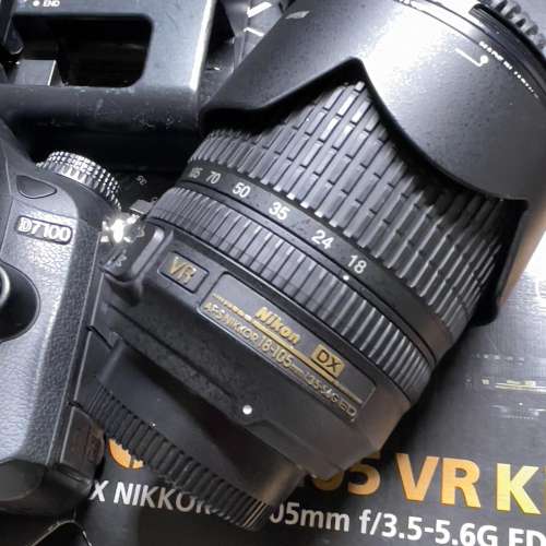 NIKON D7100  新淨冇花 & AFS DX 18-105mm f/3.5-5.6G ED VR Lens 鏡頭