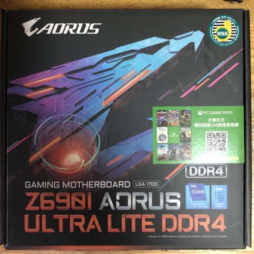Z690-i Aorus Ultra Lite DDR4ver. 全新