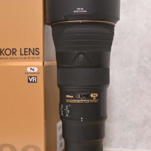Nikon 500mm 5.6 E PF VR 556 極新淨完美