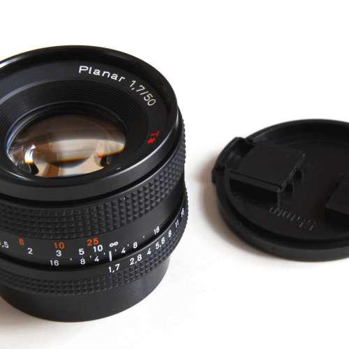 Contax 50mm f1.7 AEJ Carl Zeiss T* planar 98% New C/Y mount