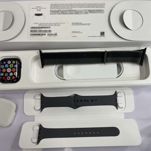 99%New Apple Watch Edition S7 45MM (LTE版) 鈦金屬 黑色 香港行貨 蘋果保養到202...