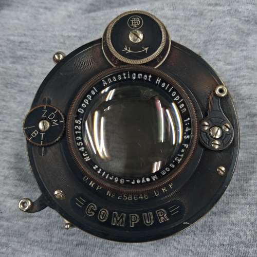 Meyer Optik helioplan 13,5cm f4,5  Shutter Lens