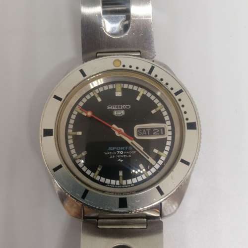 Rarest Vintage 1968 Seiko5 5126-8090 Kamen Rider Automatic Stainless steel Watch