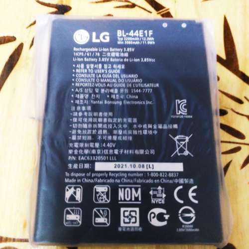 LG V20 電池 Stylus3  Battery 全新原裝正貨（小心：每件$55 兩件$98.劣質電池）