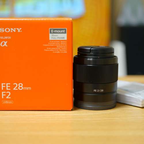 平售95%新 Sony FE 28mm F2 送filter (A7系列用)