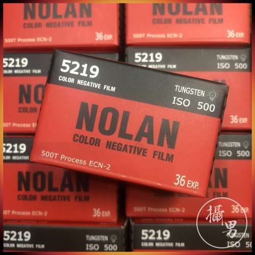 Kodak NOLAN 5219 500T 135 電影彩色負片 24年12月新批次