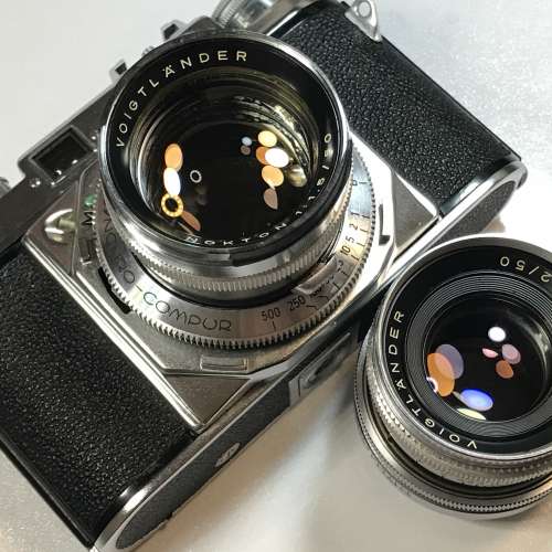 Classic Voigtlander Prominent 50mm Nokton F1.5 / Ultron F2