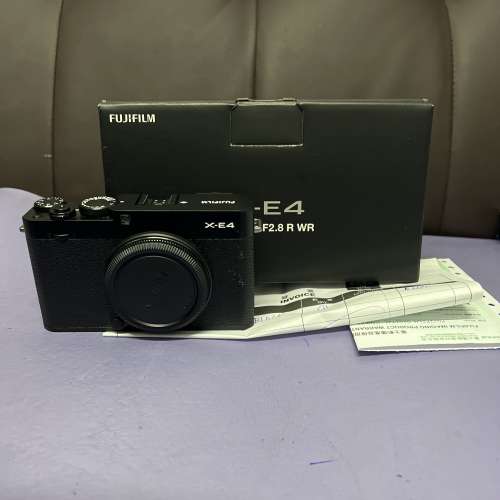 完美無瑕 全套有盒 香港行貨 有保養 Fujifilm X-E4 XE4 body 機身