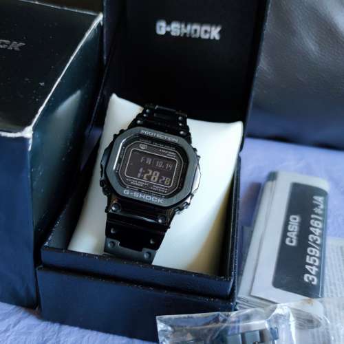 Casio G-Shock 全黑綱6波藍牙GMW-B5000GD