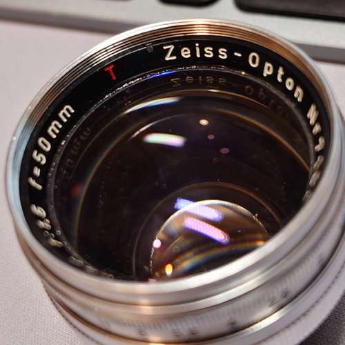 Zeiss-Opton T Sonnar 50mm f/1.5 (Contax RF mount)