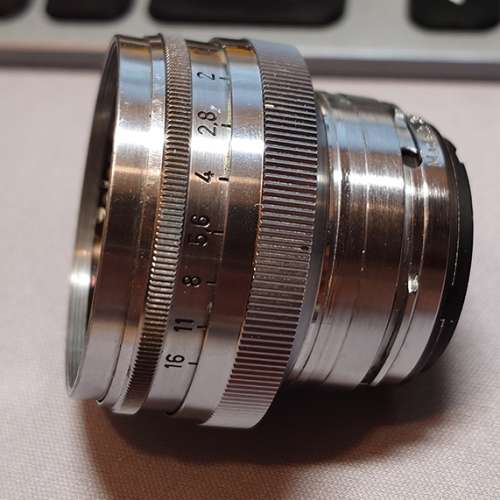 Zeiss-Opton T Sonnar 50mm f/1.5 (Contax RF mount)