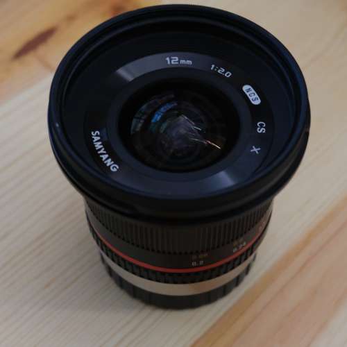 Samyang 12mm F2.0 fuji x mount