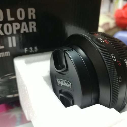 全片幅餅鏡- 福倫達 Voigtlander 20mm (Canon EF接環 單反全片幅及無反 APS-C合用)...