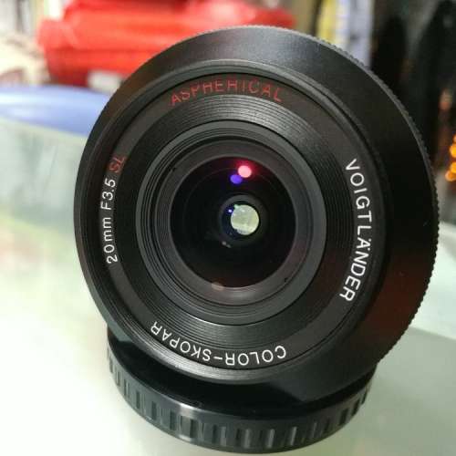 全片幅餅鏡- 福倫達 Voigtlander 20mm (Canon EF接環 單反全片幅及無反 APS-C合用)...