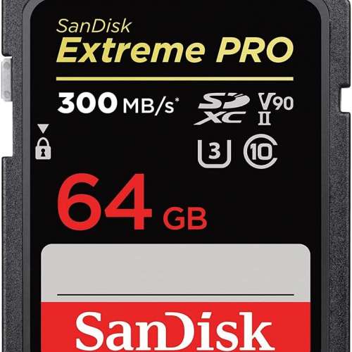64GB SD Card 300MB/s