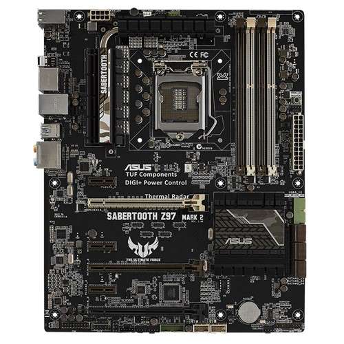 (新淨)Asus Sabertooth Z97 Mark 2主板連全新原裝背板(運作正常)