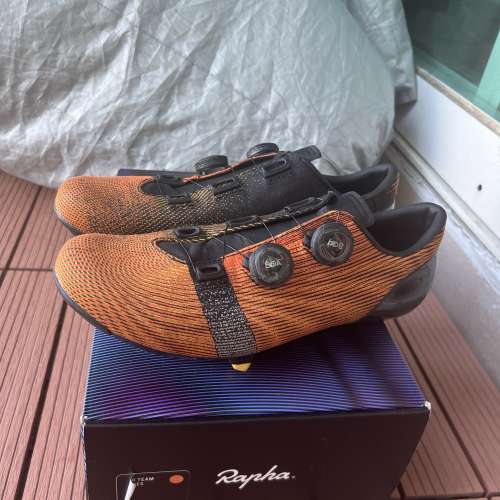 Sz 43 Rapha men pro team carbon fibre cycling shoes 43