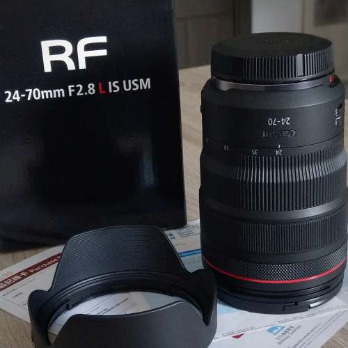 Canon RF 24-70mm F2.8L IS USM lens