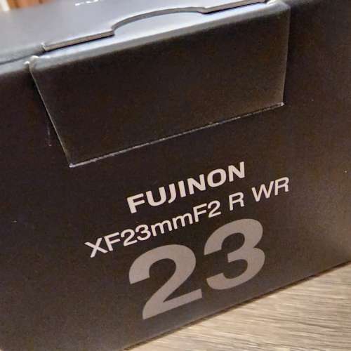 FujifilmXF 23mmF2 R WR 99.9%new