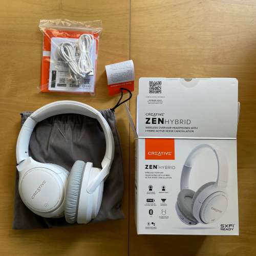 Creative Zen Hybird Headphone 頭戴式藍芽耳機