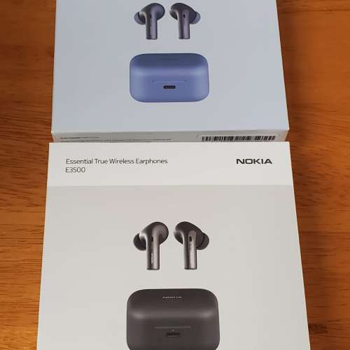 全新原裝  Nokia 真無線耳機 E3500,  水貨有黑,銀,藍