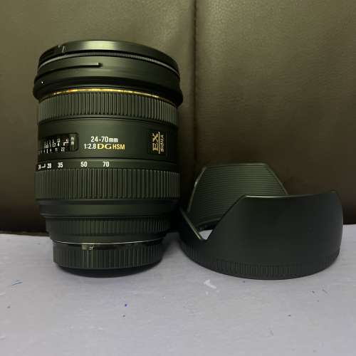 超平 完美無瑕 Sigma 24-70 24-70mm f2.8 HSM Canon EF  新皮