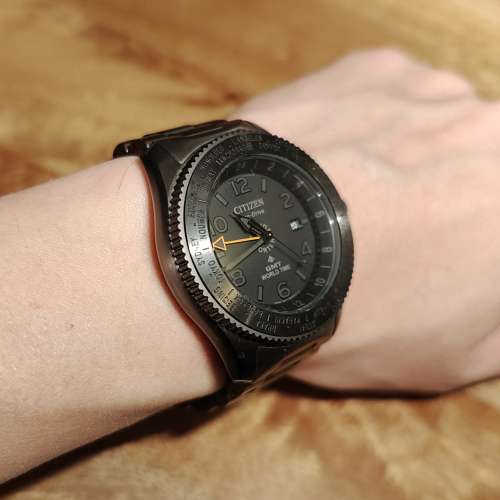 Citizen x Kura Chika Porter GMT World Time Black Limited DCFever