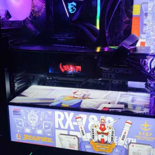 高階RGB電競 Xeon® E5 八核心十六線程遊戲電腦主機，高配16G RAM，Radeon™ R9 37...
