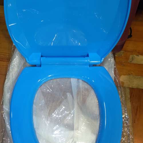 藍色 O 型廁板 (廁所便座馬桶 Toilet seat Bidet BEMIS American Standard 美國標準...