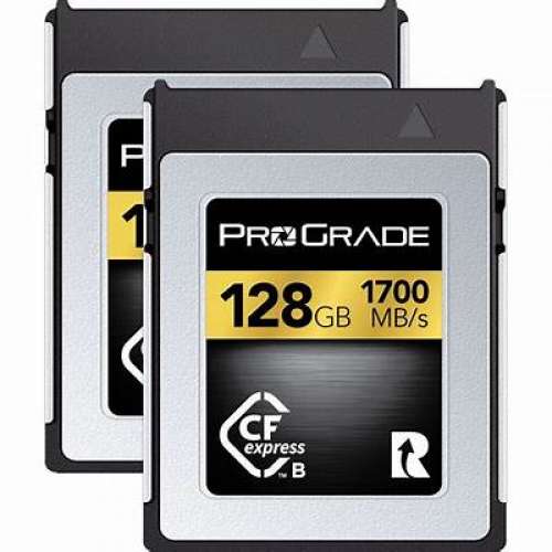全新 ProGrade CFexpress 128GB + Lexar CFexpress reader