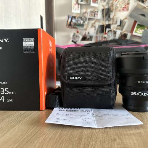 95% new Sony 35mm 1.4 GM