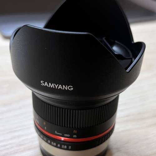 Samyang 12mm f2 NCS CS x-mount x mount 手動對焦鏡頭