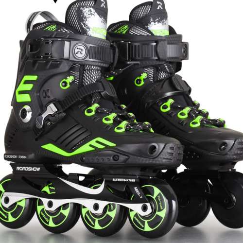 Inline Roller Skate RX5S (成人直排輪花式旱冰鞋)  黑綠色