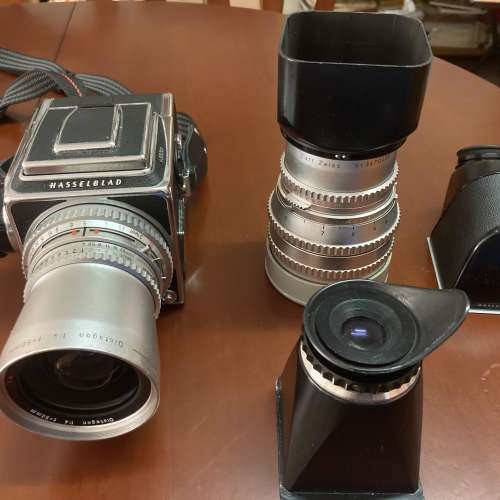 Hasselblad 503cx Medium Format Camera, with 150mm f4 C, 50mm f4 C, Finders
