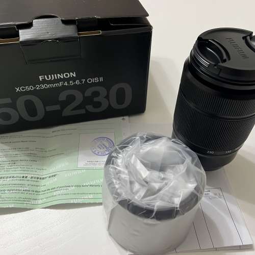 Fujifilm FUJINON XC50-230mm F4.5-6.7 OIS II Black 買左無用過全新質素 長放防潮箱