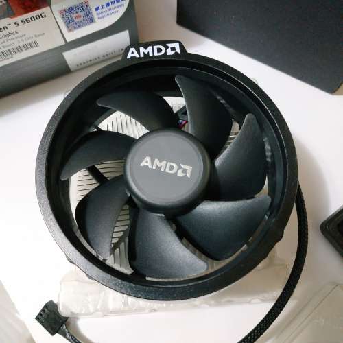全新AMD原廠AM4 CPU cooler, Wraith Stealth, Deskmini A300/X300可用, 散熱器 風扇