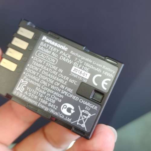 Panasonic Lumix G9 用原裝電池 BLF19E