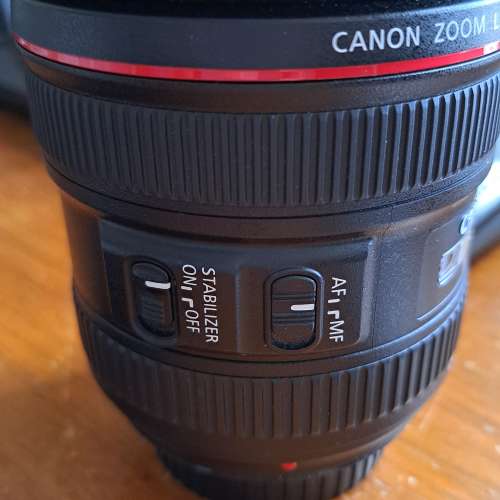 95新 Canon ef 24-70 f4 L IS lens