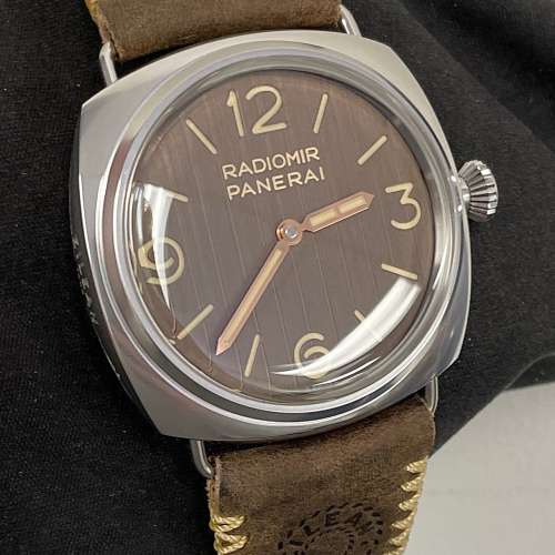 💯罕見最新款限量499隻 Panerai Radiomir Eilean PAM1243 ，超靚帆船甲板錶盤，99%...