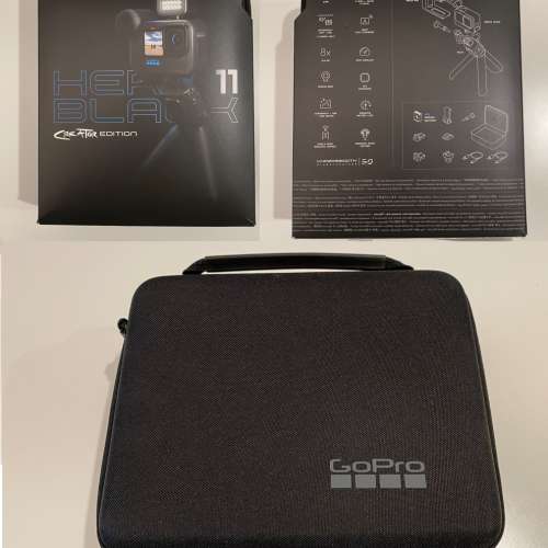 GoPro Hero11 Black Creator Edition 行貨 (套裝連Media Mod, Light Mod 及  Volta ）