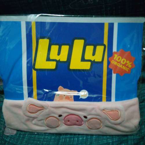 LuLu豬露營用品套裝( 露營戶外水杯、便當盒、保溫瓶、毛巾、束髮帶）