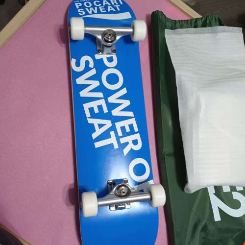 7.75" 滑板 套裝板 一買即玩 寶礦力 Skateboard pocari sweet