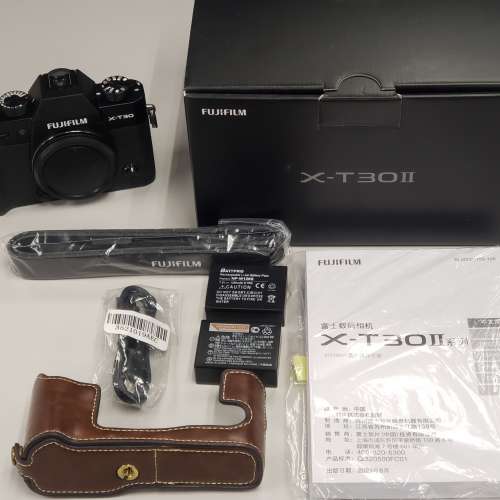 Fujifilm X-T30 II Body (富士 XT30 第2代 黑色淨機身) - 99%新，水貨，快門次數 S...