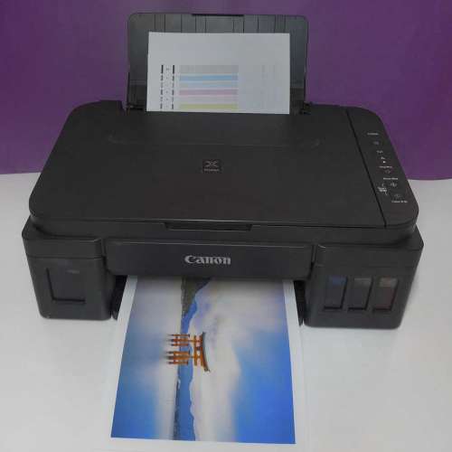 9成墨水性能良好CANON G3000可快速加墨Scan printer可app印相WIFI