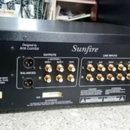 Sunfire classic tube control center