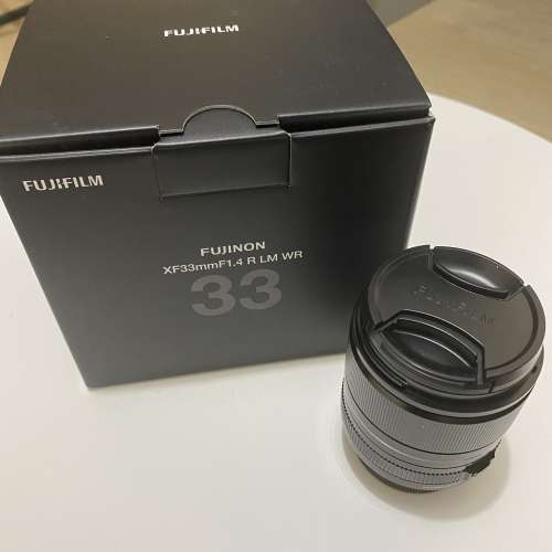 9成新 Fujifilm FUJINON XF 33mm F1.4 R LM WR